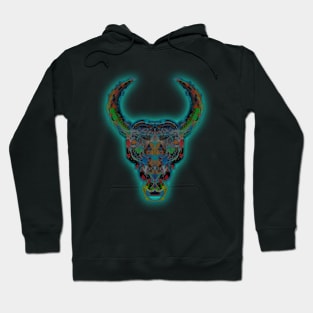 Taurus 1c Teal Hoodie